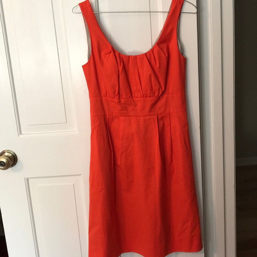 Orange dress